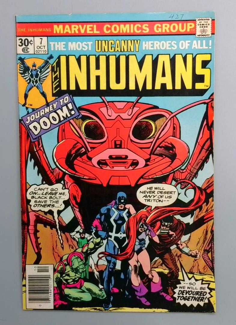 Inhumans #7 Marvel Comics 1976