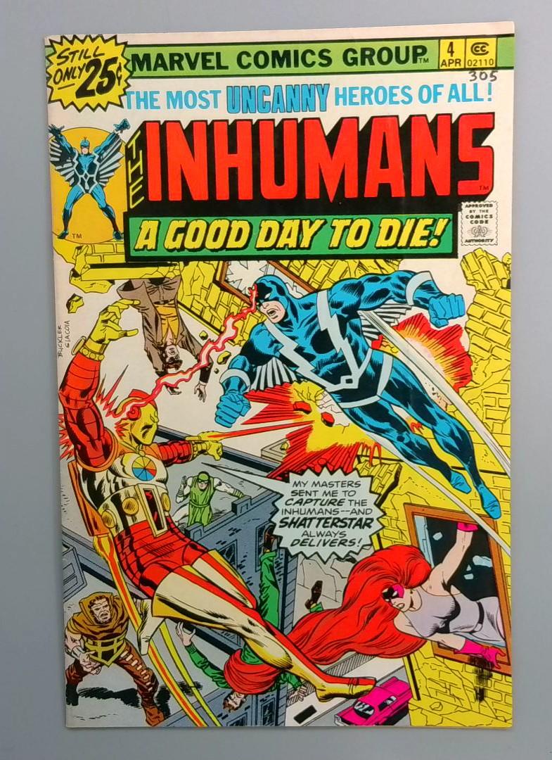 Inhumans #4 Marvel 1976