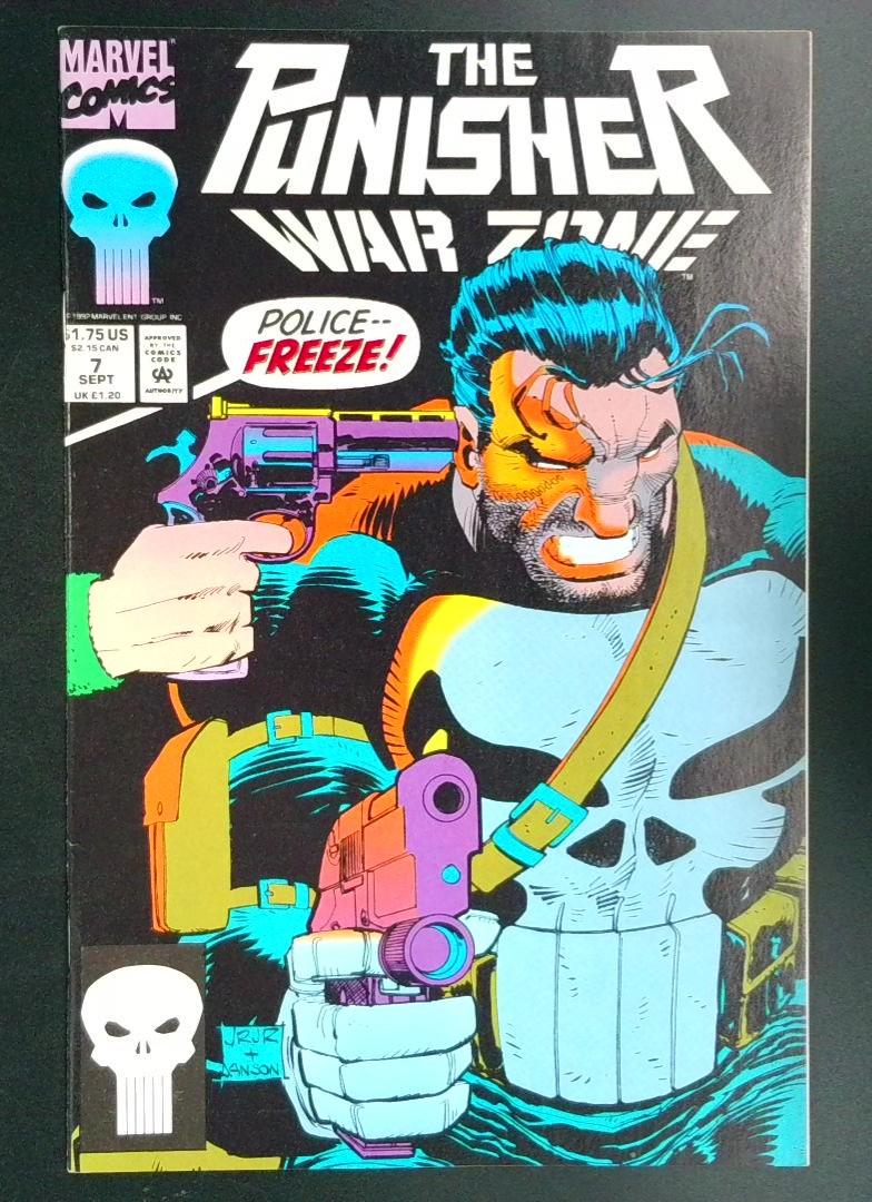 Punisher: War Zone #7 Direct Edition Marvel 1992