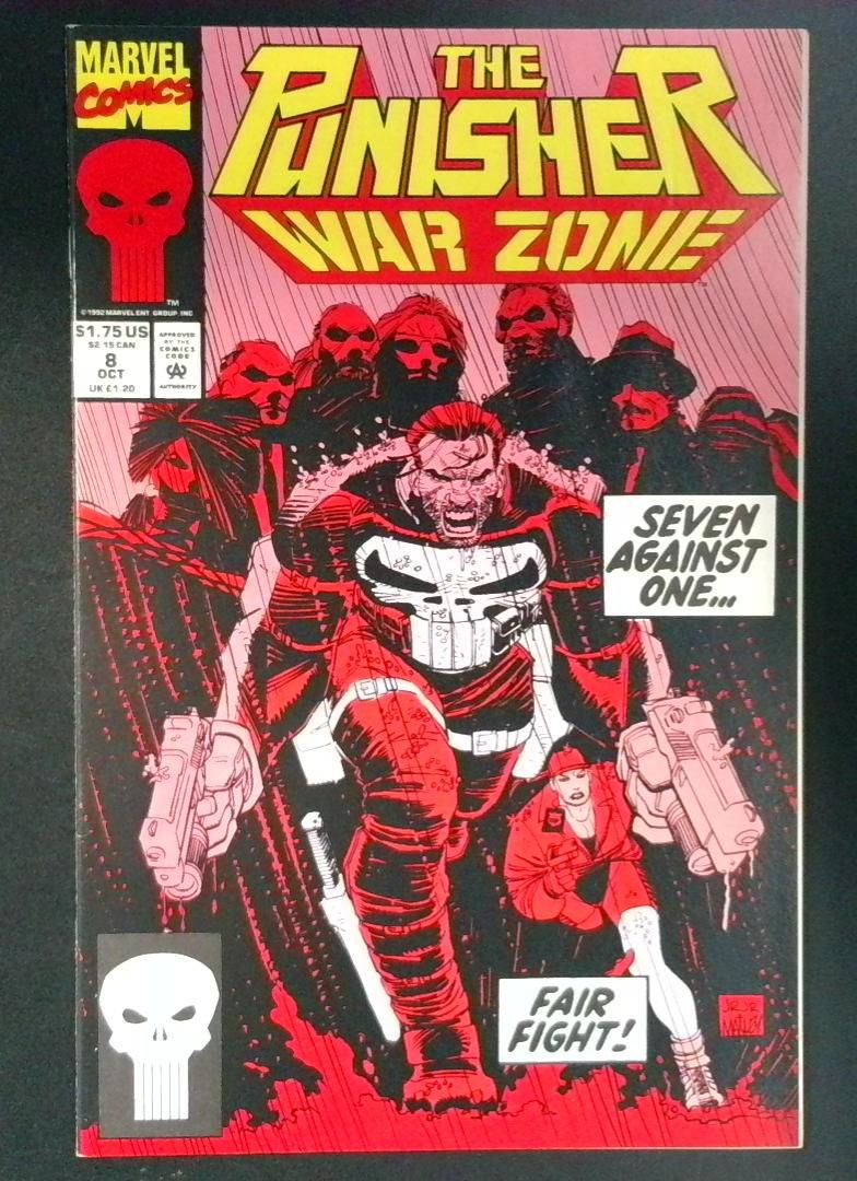 Punisher: War Zone #8 Direct Edition Marvel 1992