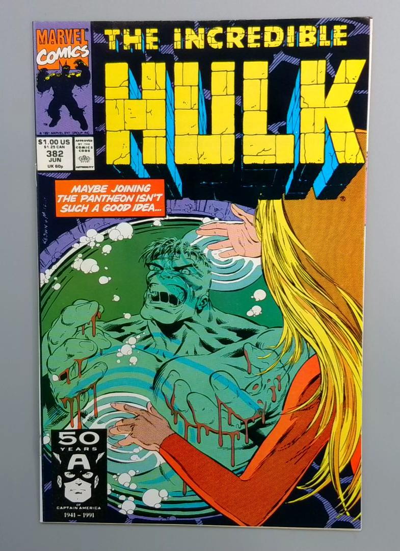 Incredible Hulk #382 NM Marvel 1991