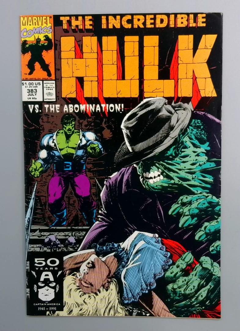 Incredible Hulk #383 Marvel July 1991