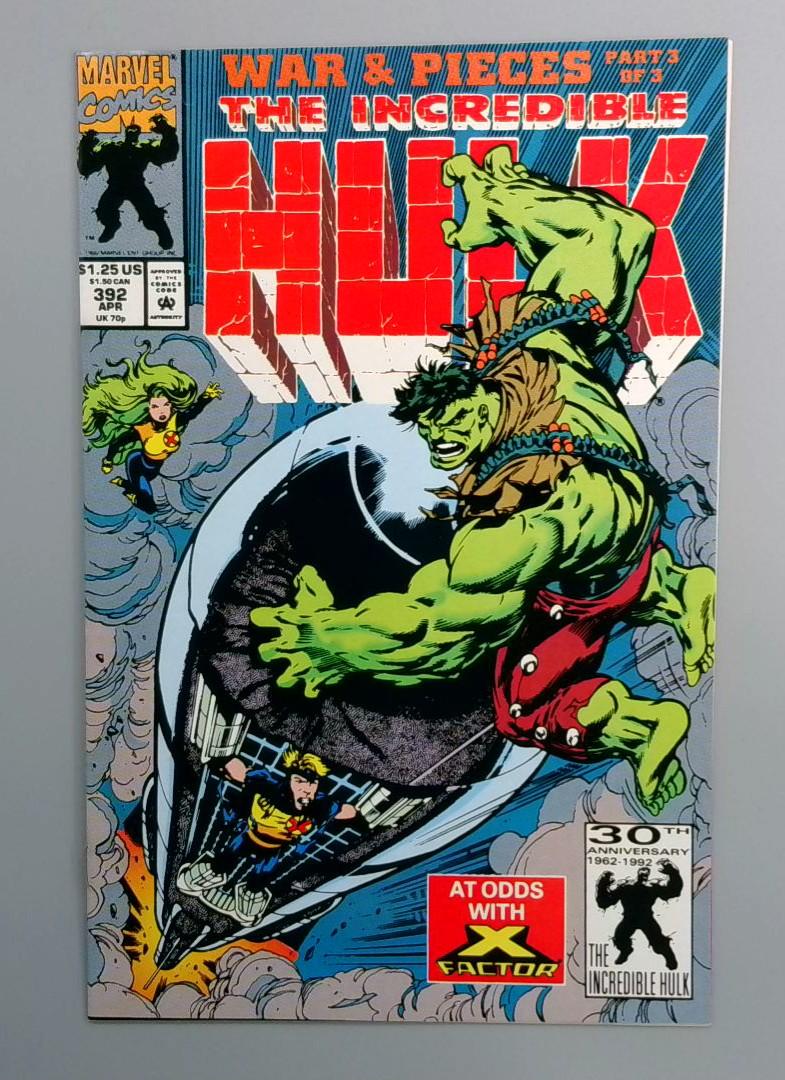 Incredible Hulk #392 VF X-Factor Direct Edition Marvel 1992