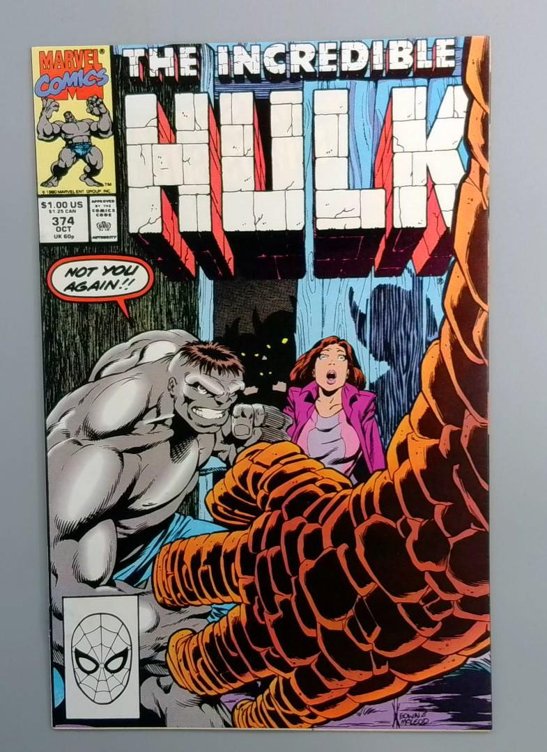 Incredible Hulk #374 NM Marvel 1990