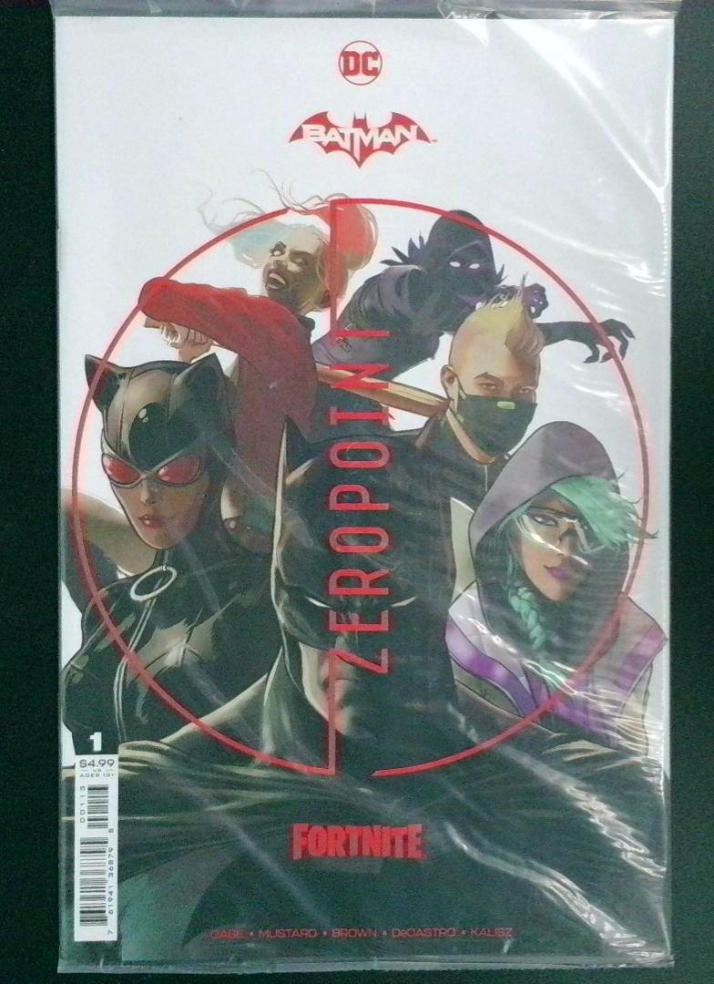 Batman Zeropoint #1 Fortnite DC 2024 Sealed