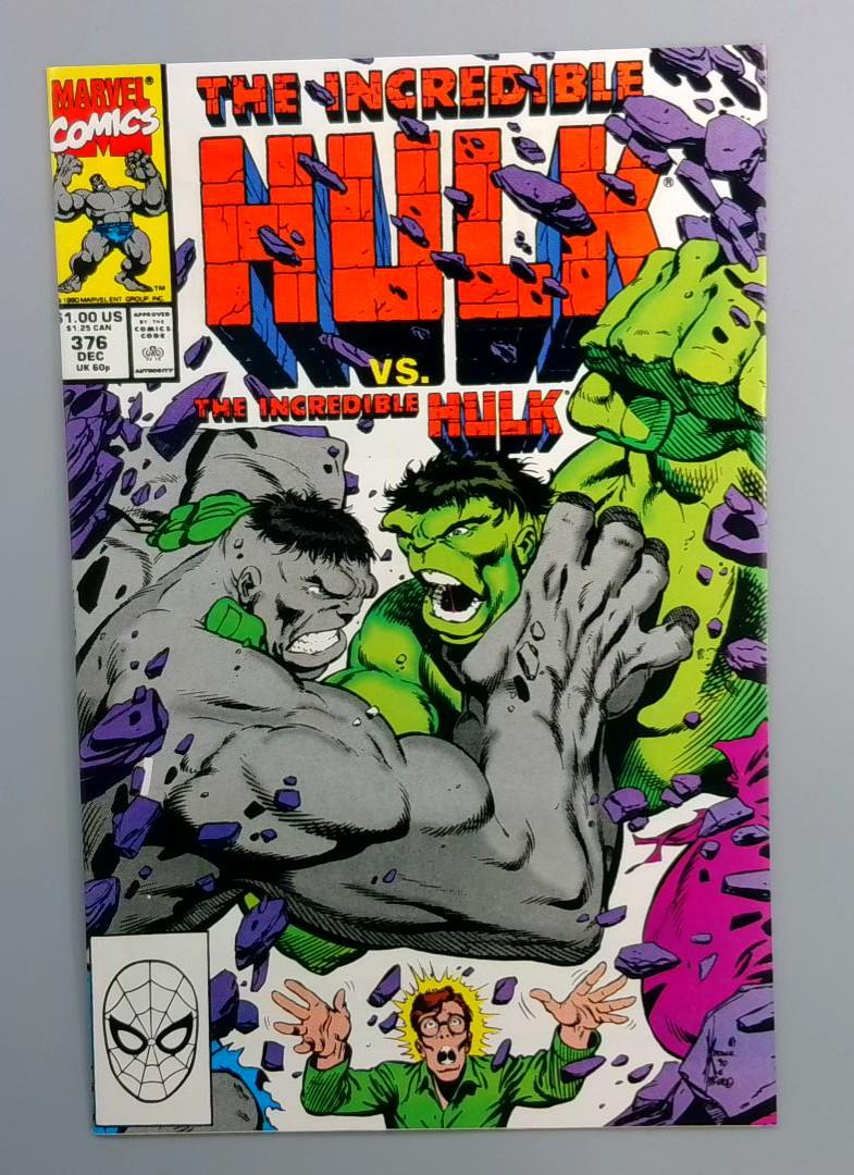 Incredible Hulk #376 VF+ Marvel 1991