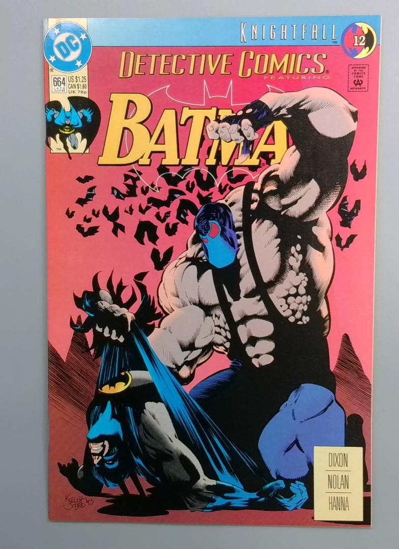 Detective Comics #664 Knightfall Part 12 Direct Edition DC 1993