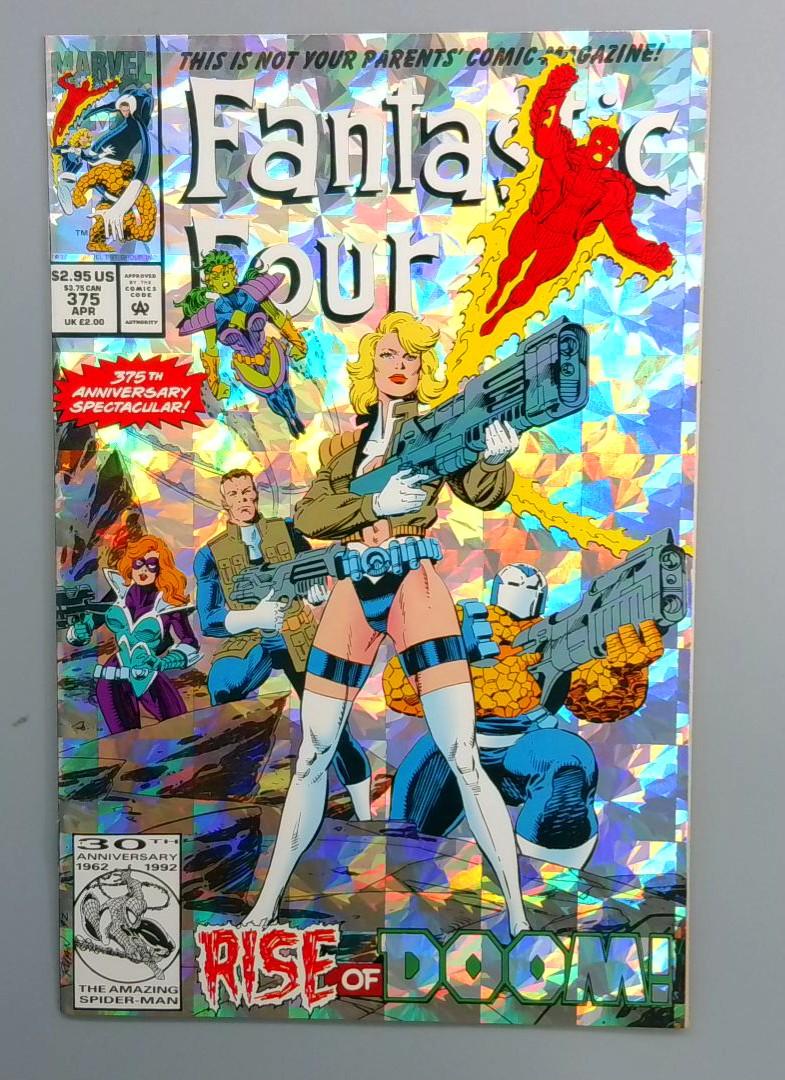 Fantastic Four #375 NM Double Size Marvel 1993
