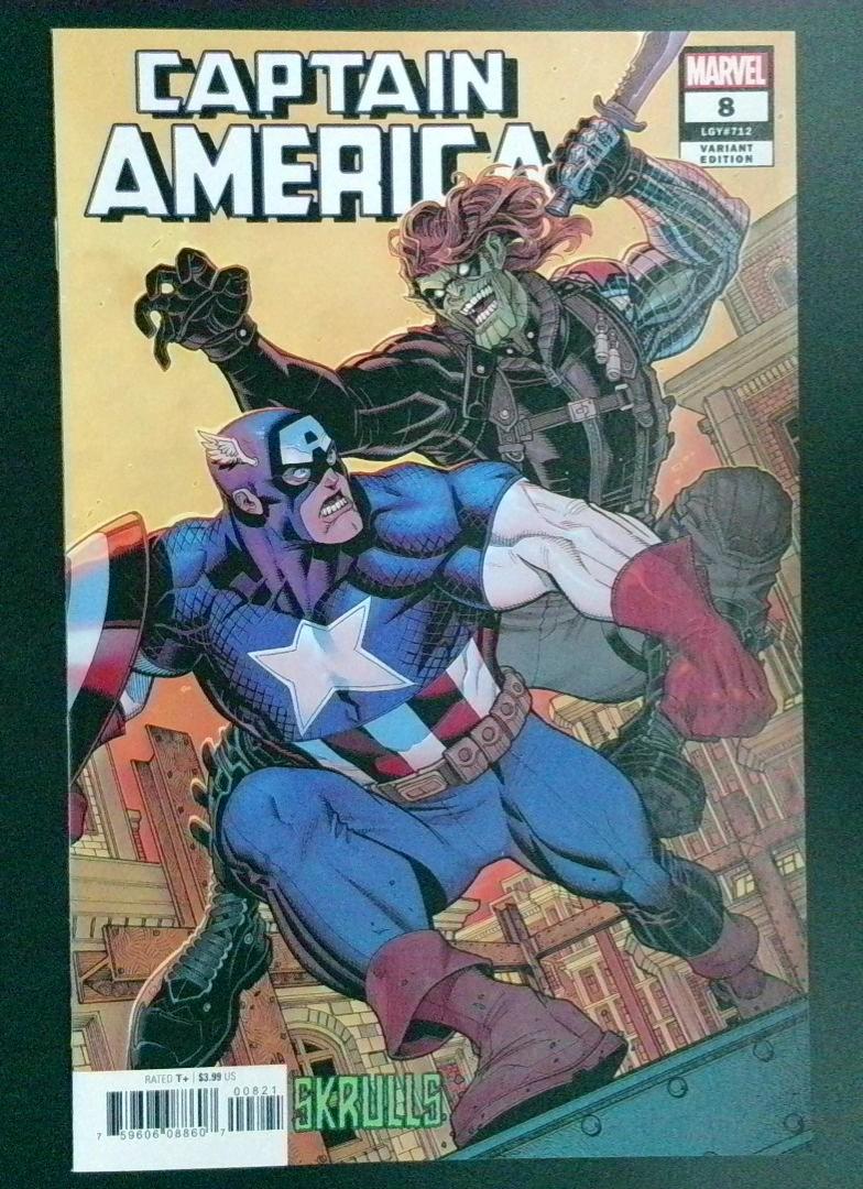 Captain America #8b Variant Edition Marvel 2019