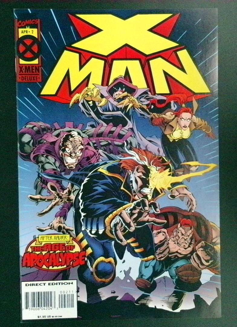 X-Man #2 Direct Edition Marvel 1995