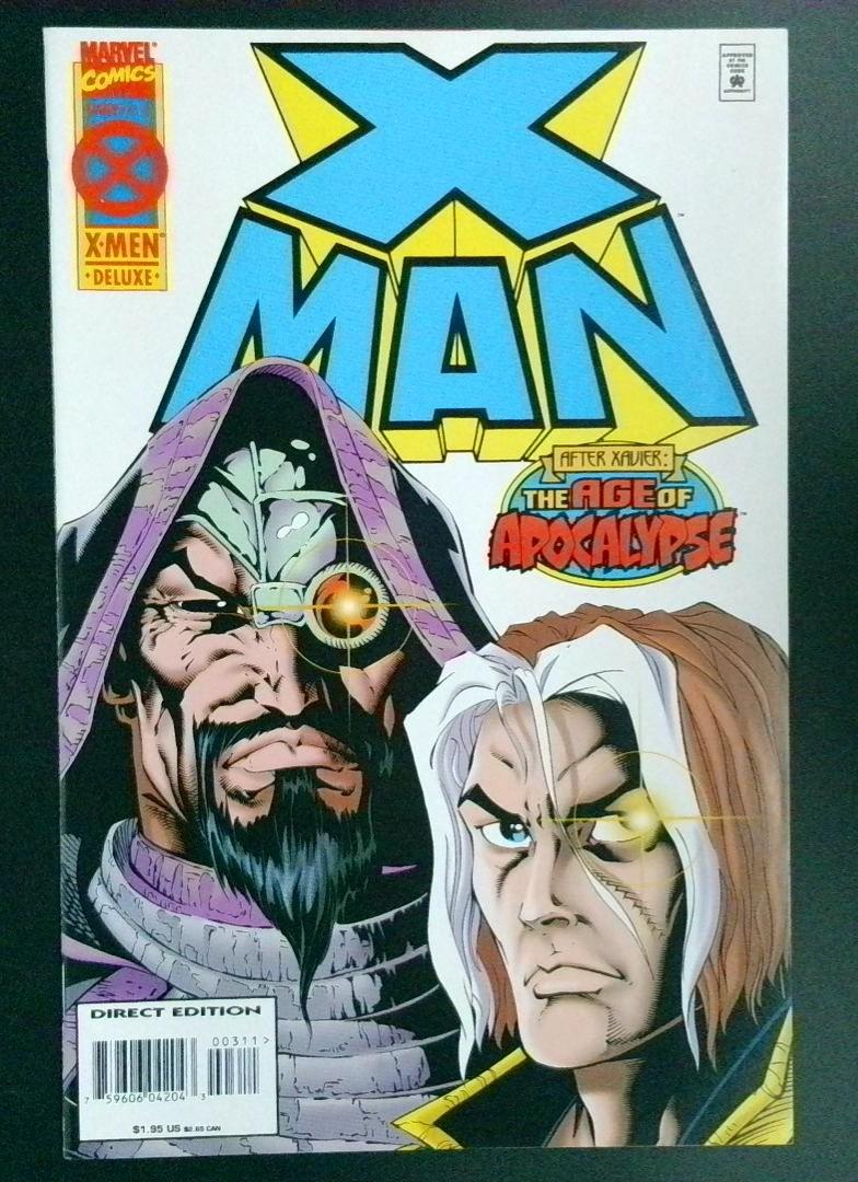 X-Man #3 Direct Edition Marvel 1995