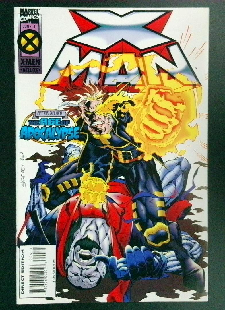 X-Man #4 Direct Edition Marvel 1995