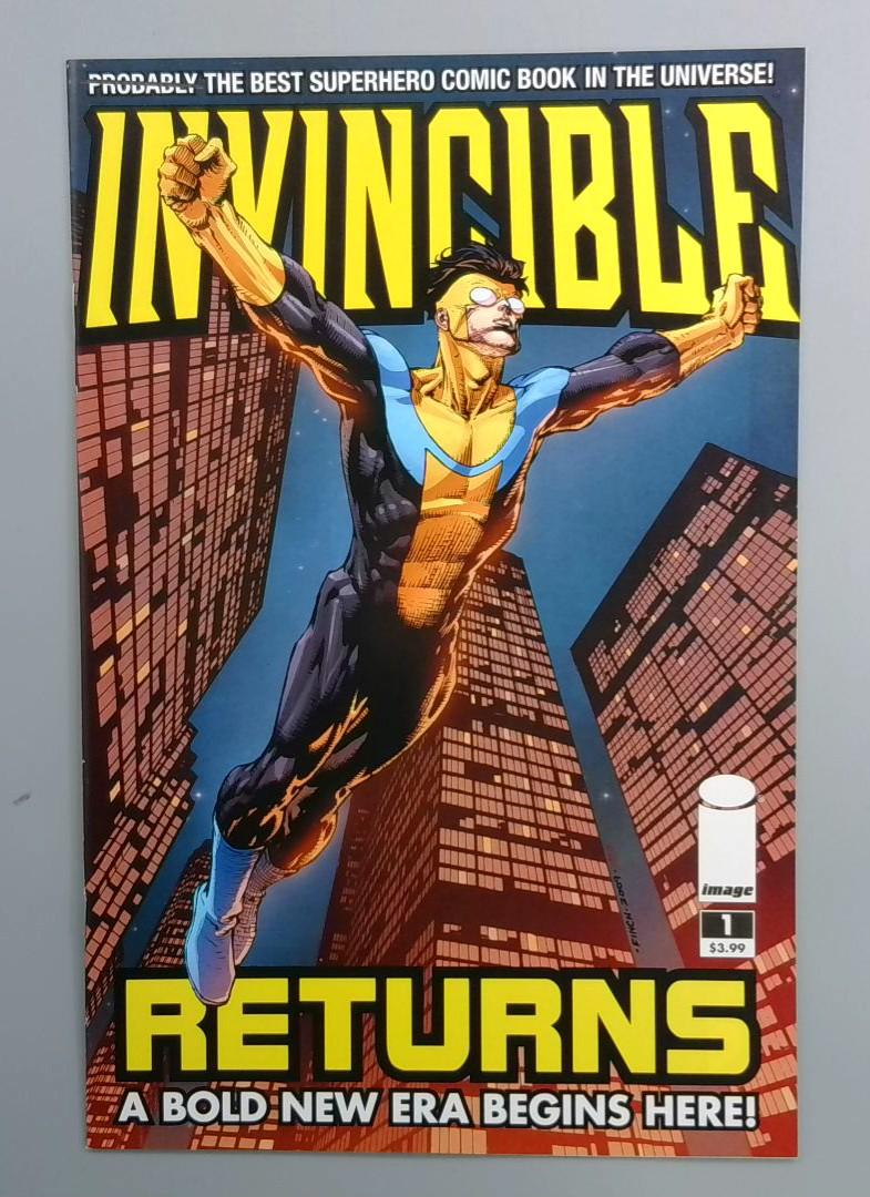 Invincible Returns 1 NM 1st Printing 1st Grand Regent Thragg 🔑 HTF Image 2010 