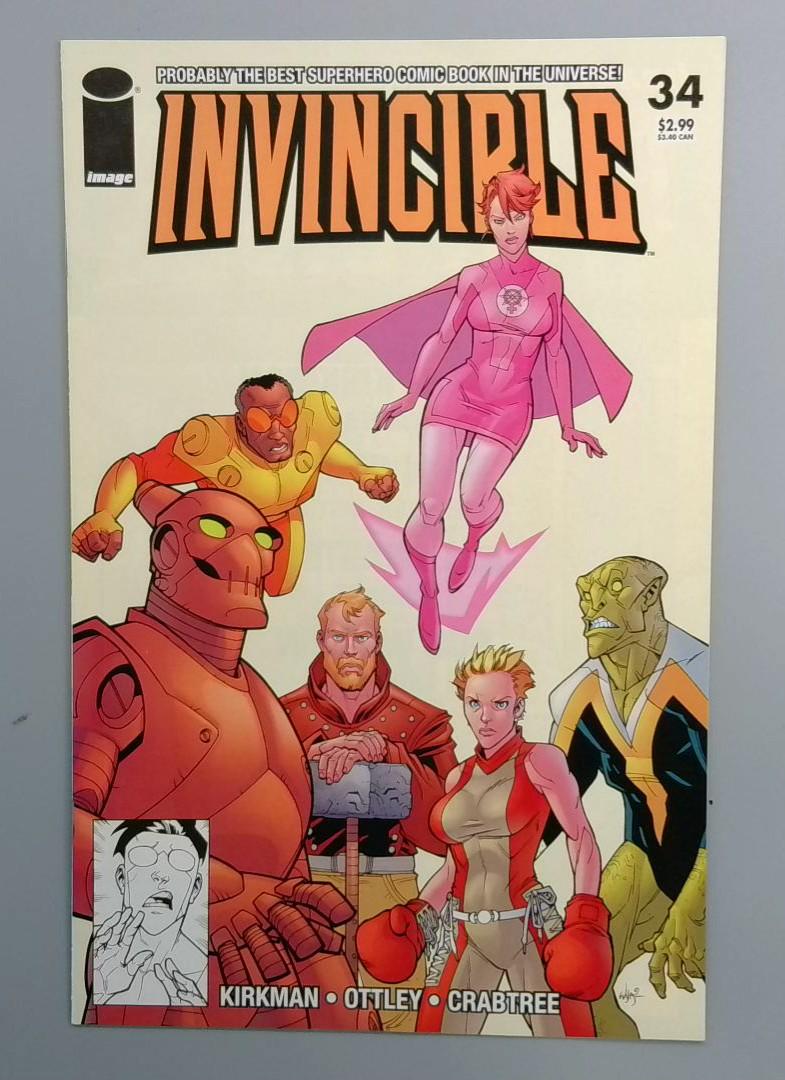 Invincible #34 NM Low Print Run Image 2006
