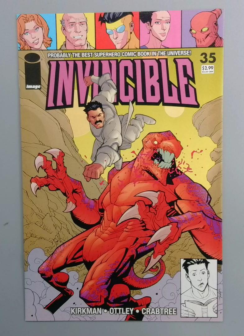 Invincible #35 NM 1st Space Racer Image $2.99