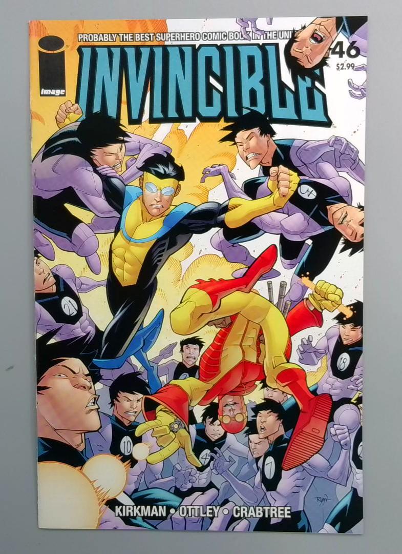 Invincible #46 NM 1st Drop Kick Image 2007