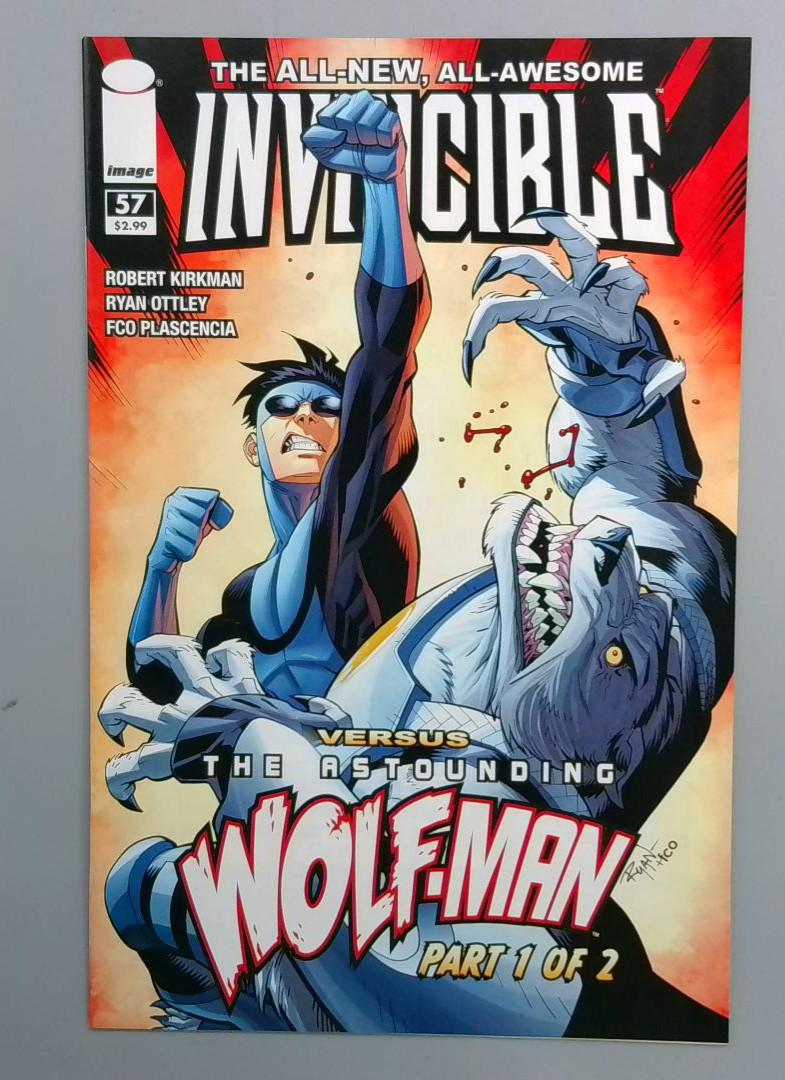 Invincible #57 VF+ Versus The Astounding Wolfman Part 1 of 2 Image 2008