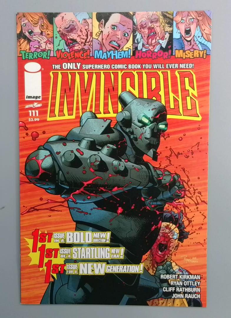 Invincible #111 NM Death of Cecil Stedman Image 2003