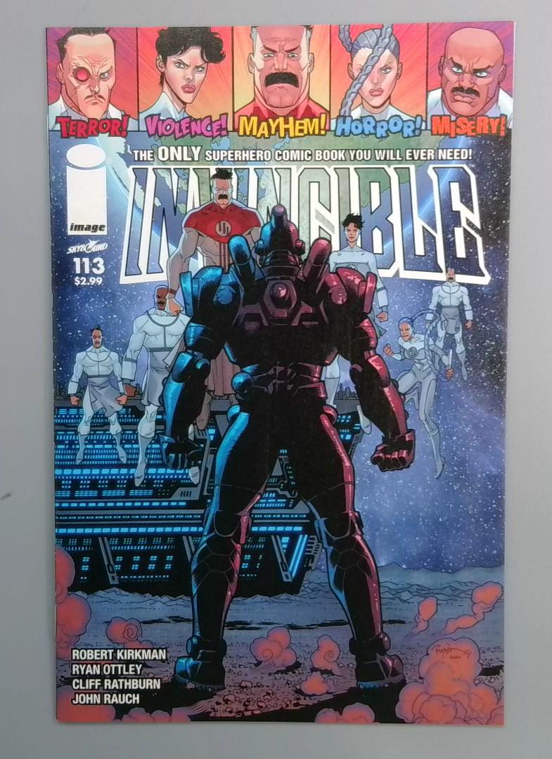 Invincible #113 NM 1st Appearance of Terra Grayson Image 2014