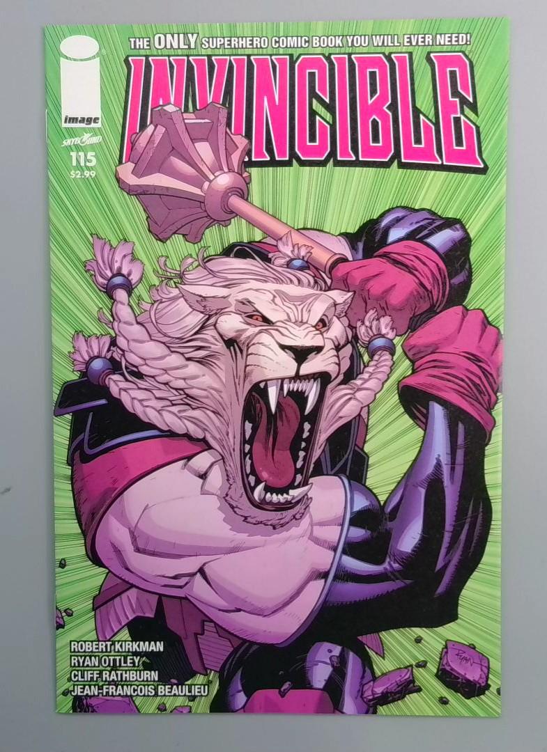 Invincible #115 NM 1st Battle Beast Cover Image 2014