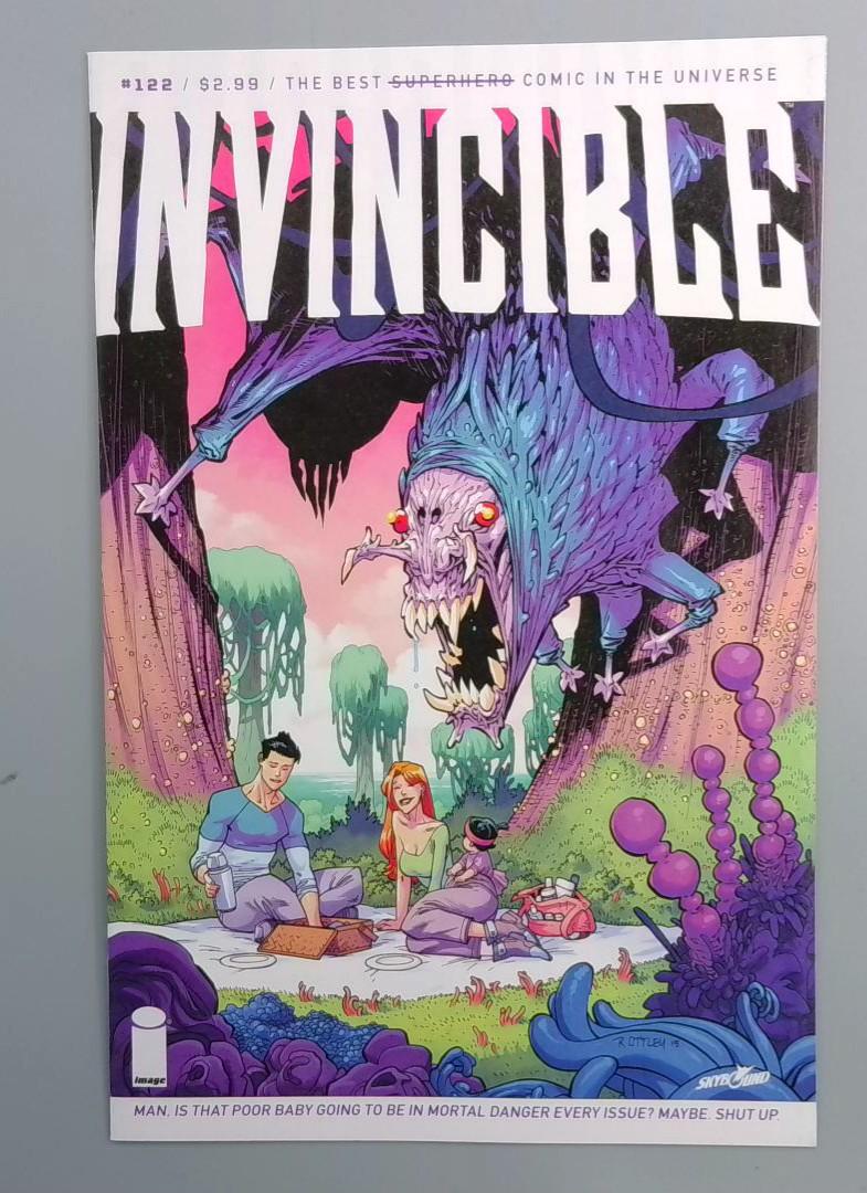 Invincible #122 NM 1st Onaan Image 2015