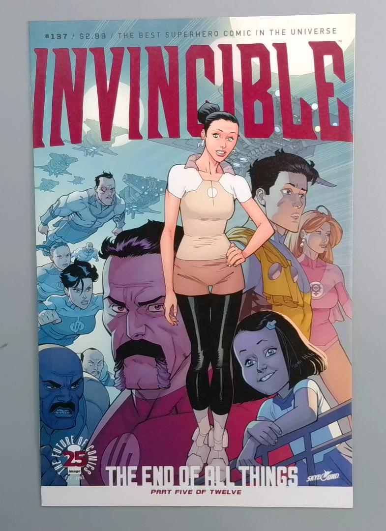 Invincible #137 NM Scarce HTF Image 2017