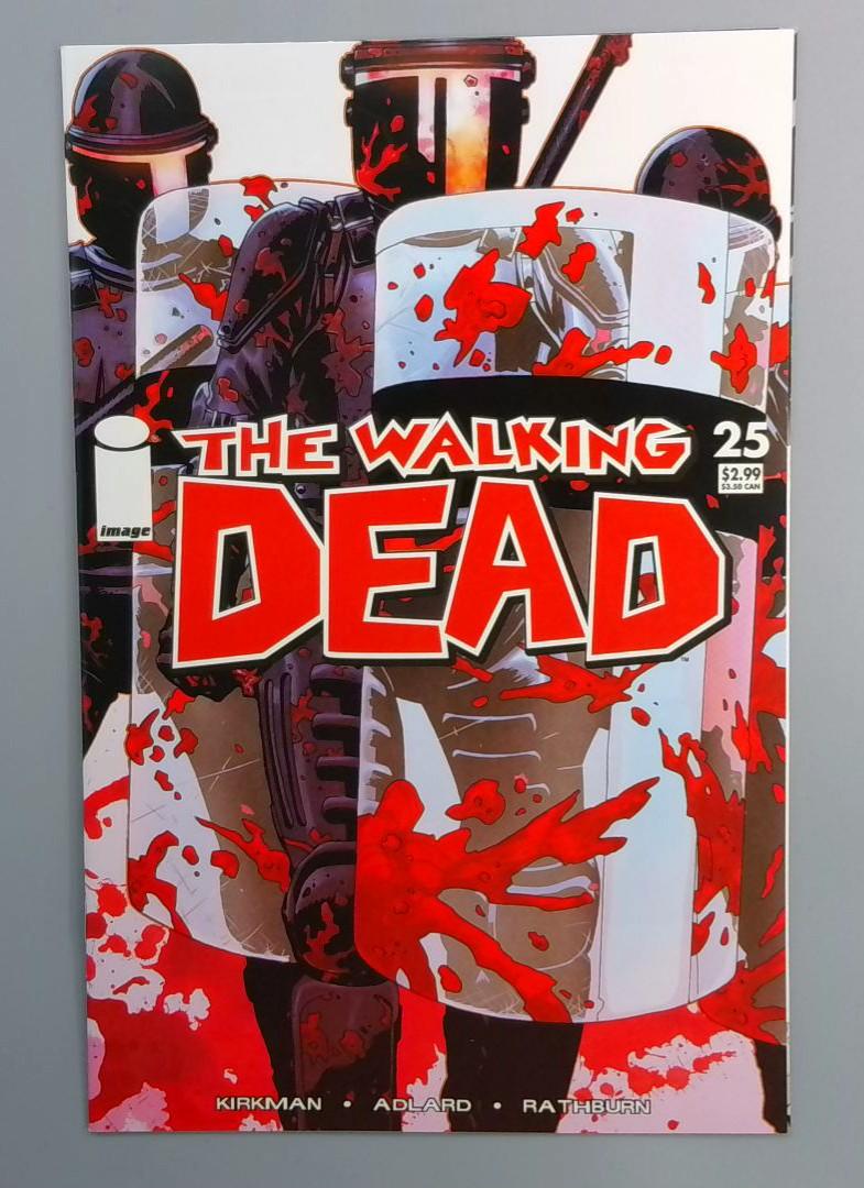 Walking Dead #25 NM- First Charlie Adlard Cover Image 2006