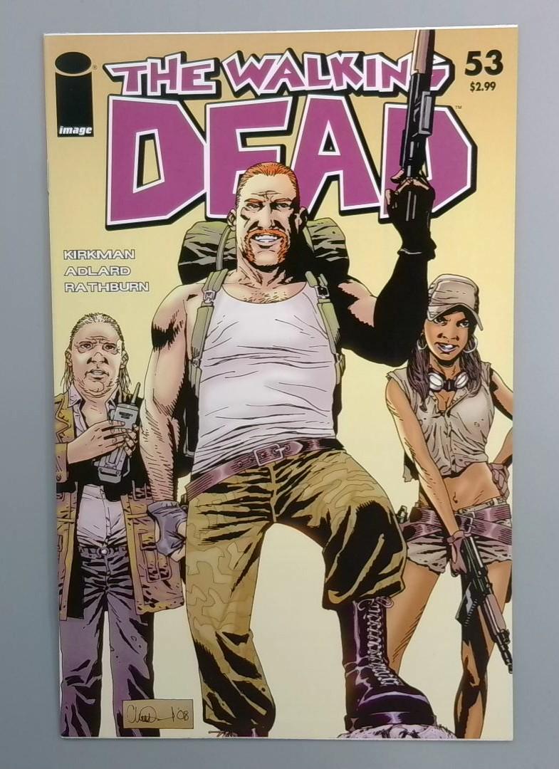 Walking Dead #53 NM 🗝 1st Abraham, Rosita, Eugene Image 2008