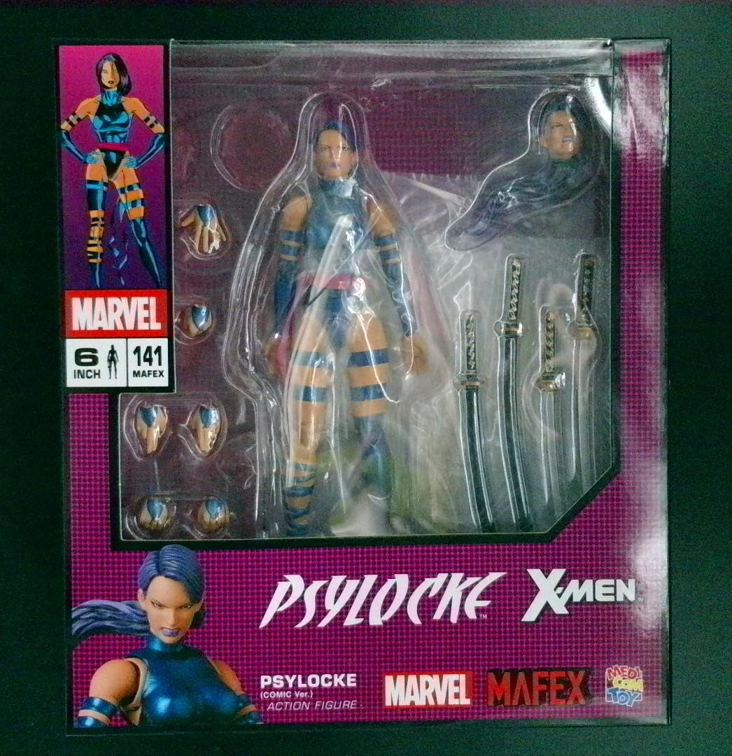 MAFEX No.141 Psylocke Comic Ver. Figure Complete 