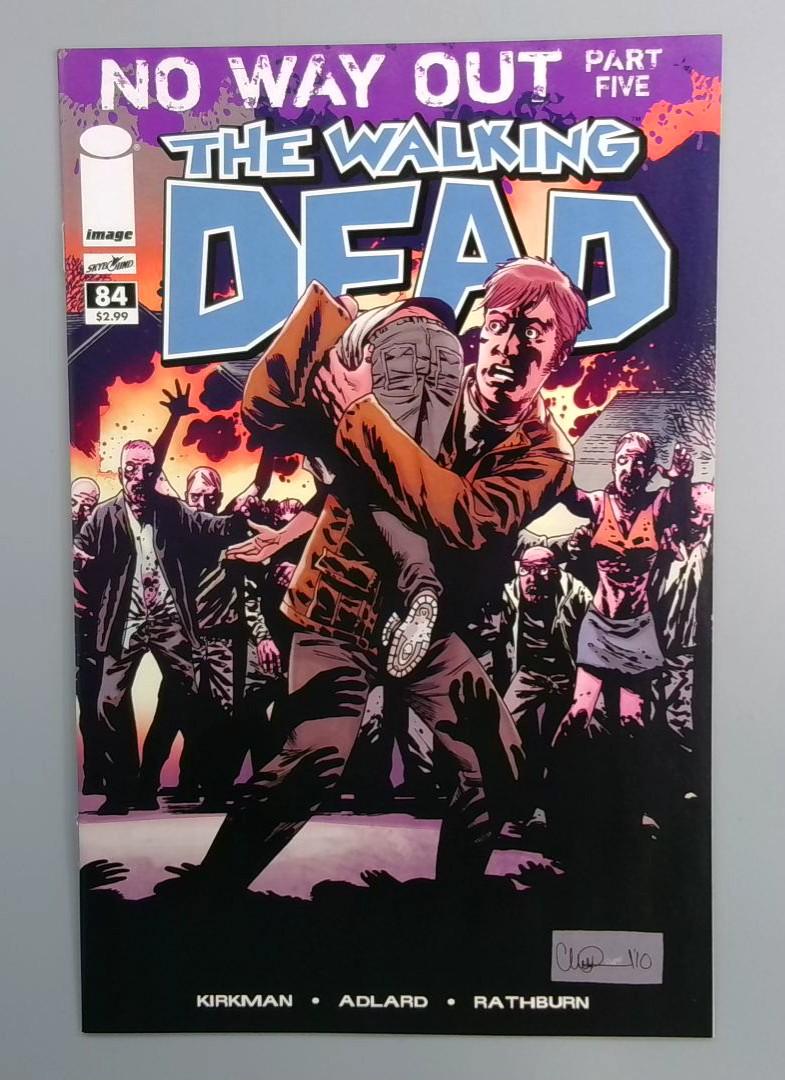 Walking Dead #84 NM Carl Loses His Eye Image 2011