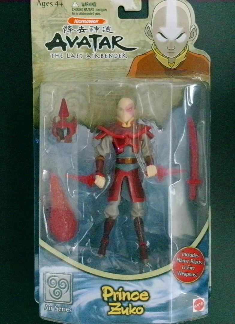 Prince Zuko Avatar The Last Airbender Mattel Air Series 2006