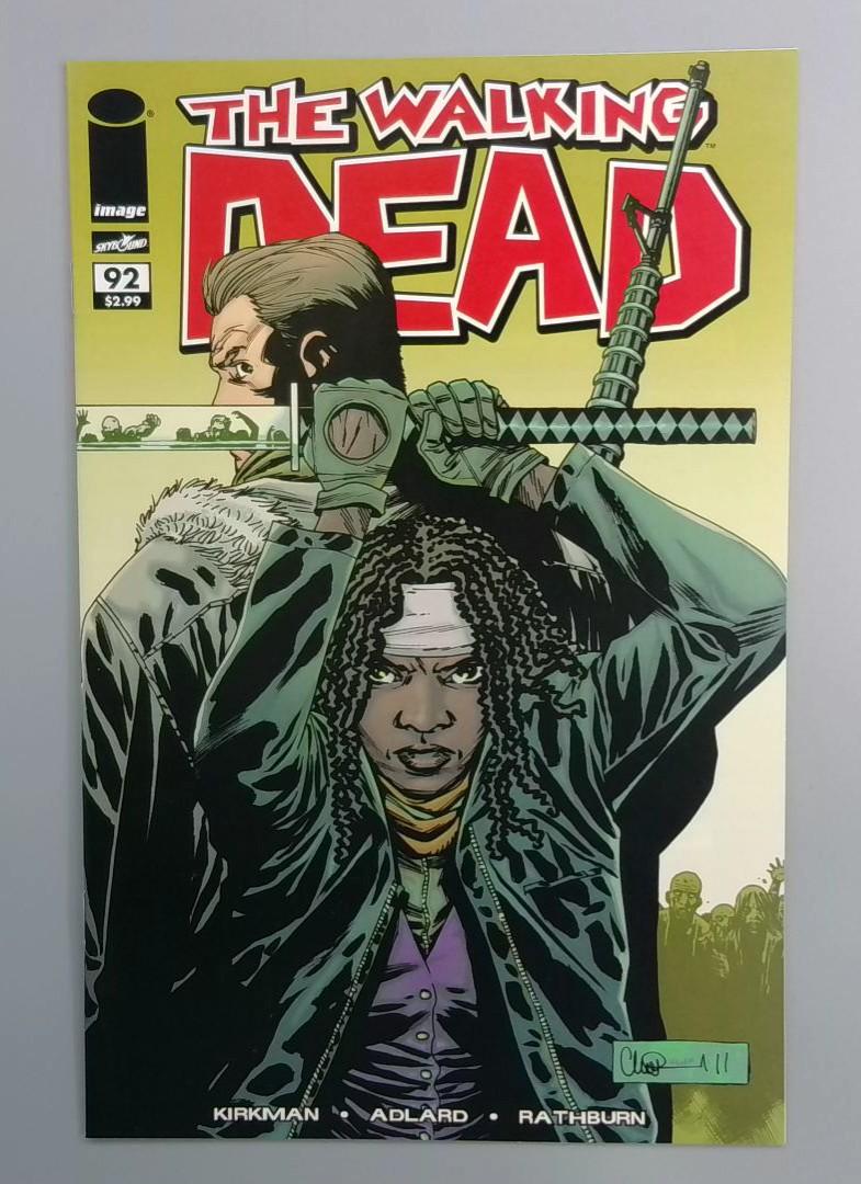 Walking Dead #92 NM 1st Appearance of Paul Monroe Image 2011