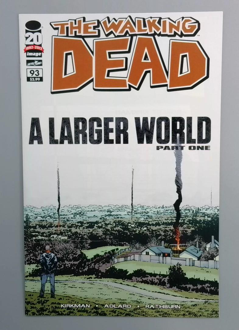 Walking Dead #93 NM A Larger World Image 2012