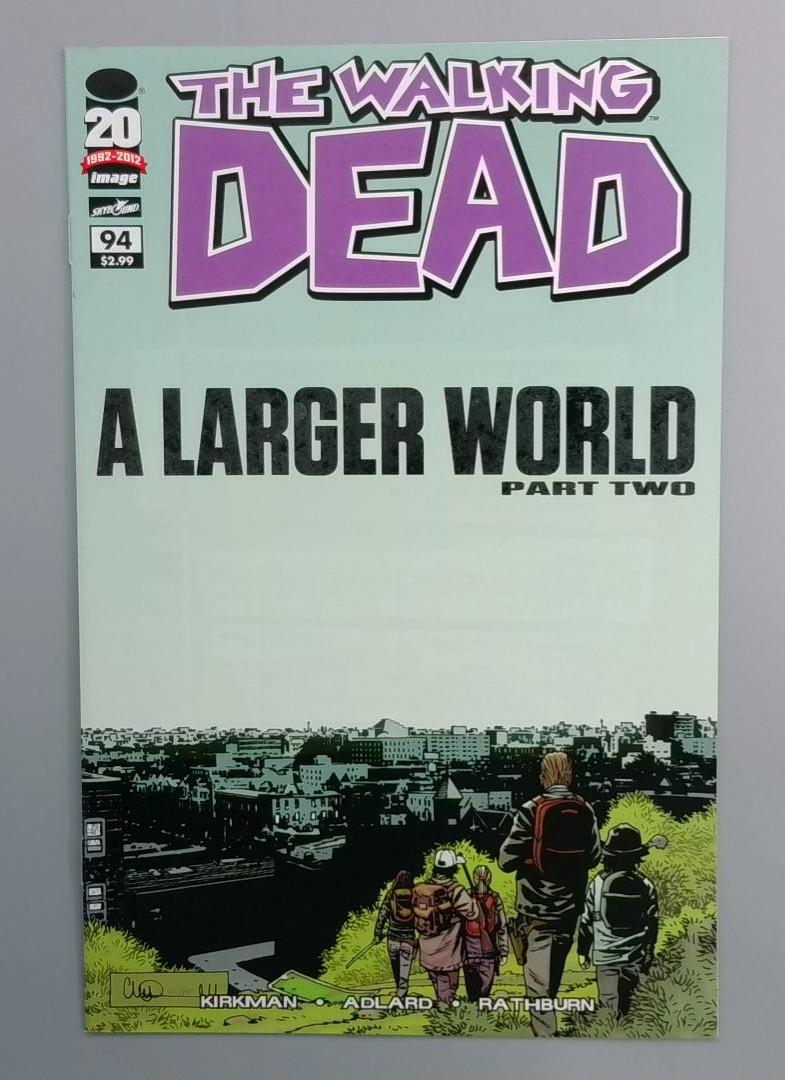 Walking Dead #94 NM 1st Hilltop Colony Image 2012