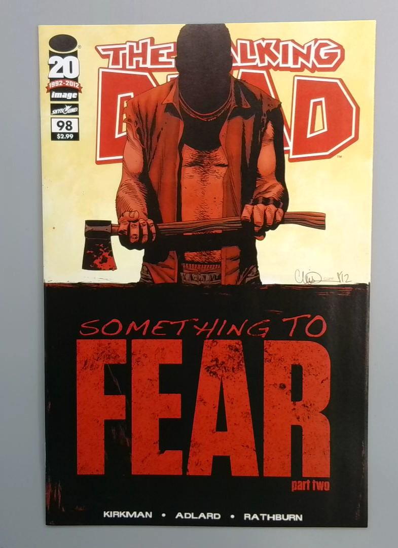 Walking Dead #98 NM Death of Abraham Image 2012