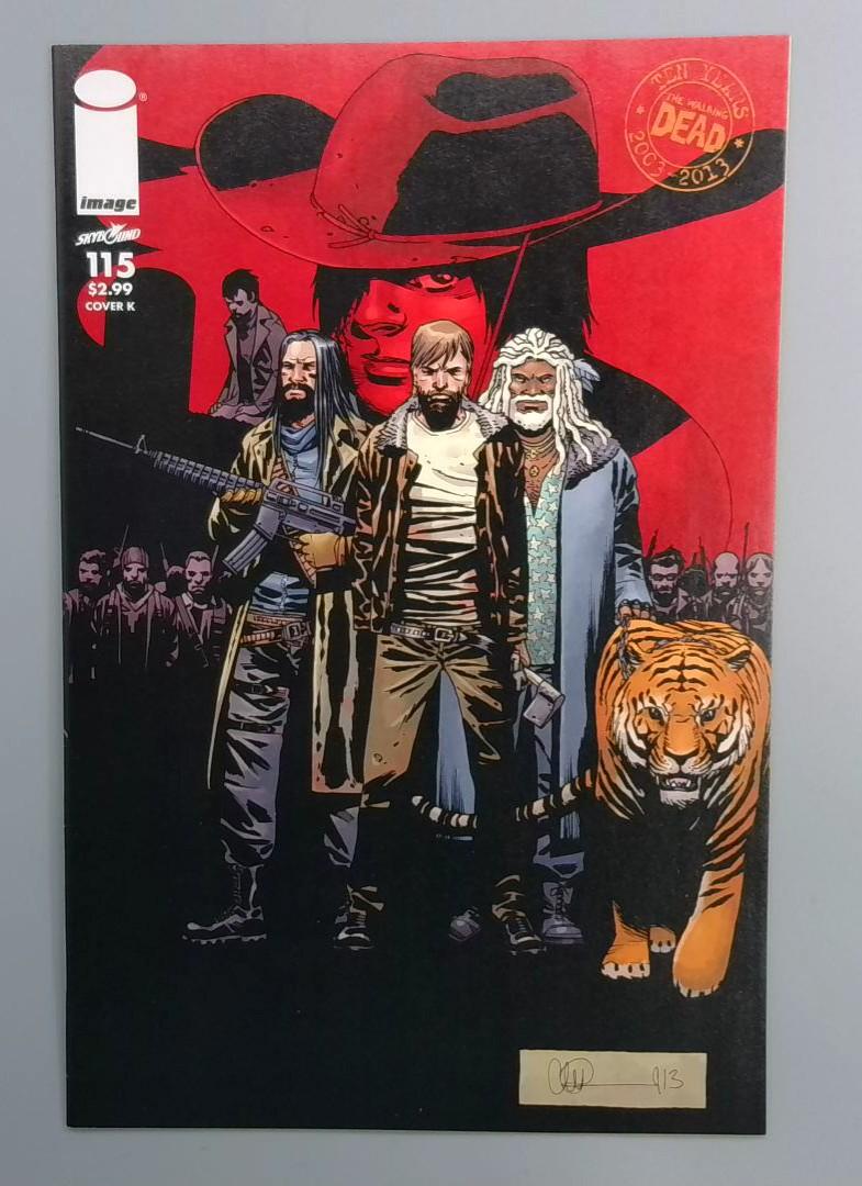 Walking Dead #115 NM Cover K Image 2013