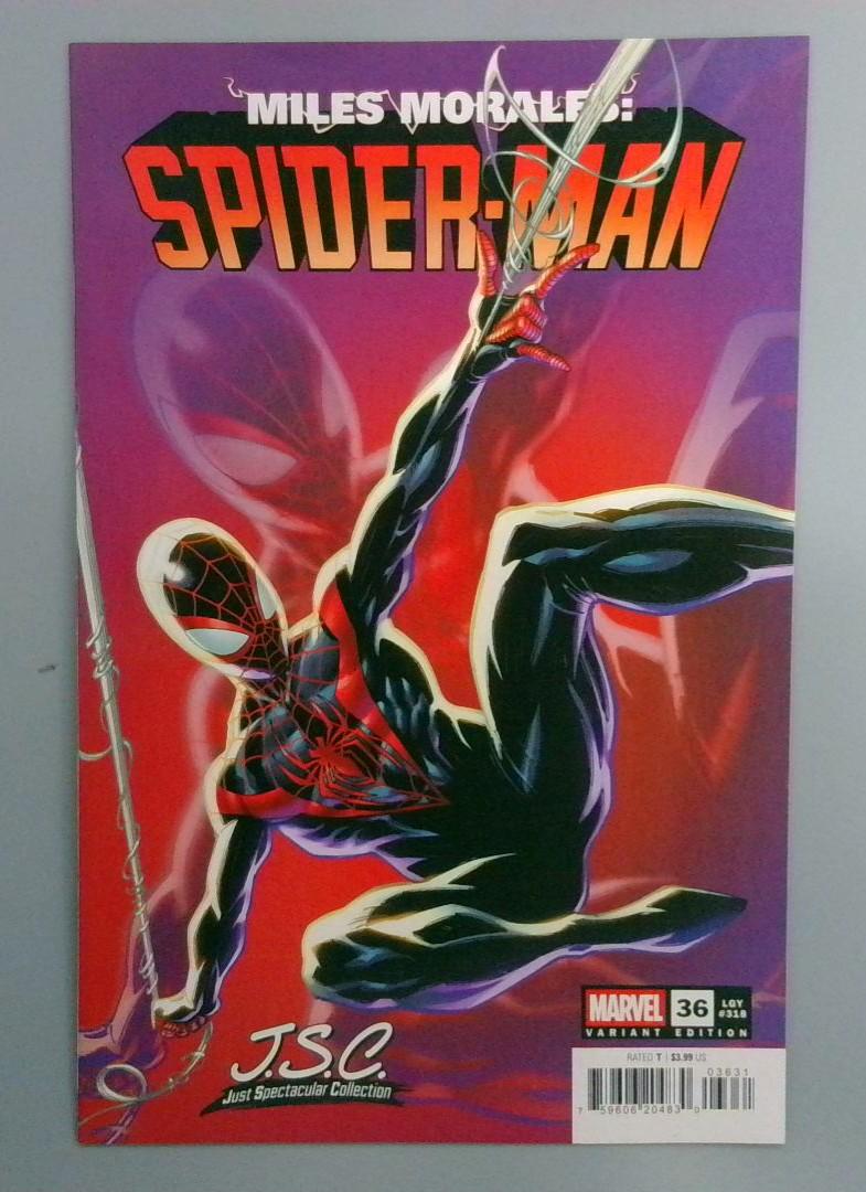Miles Morales: Spider-Man #36c Just Spectacular Collection Cover Marvel 2025