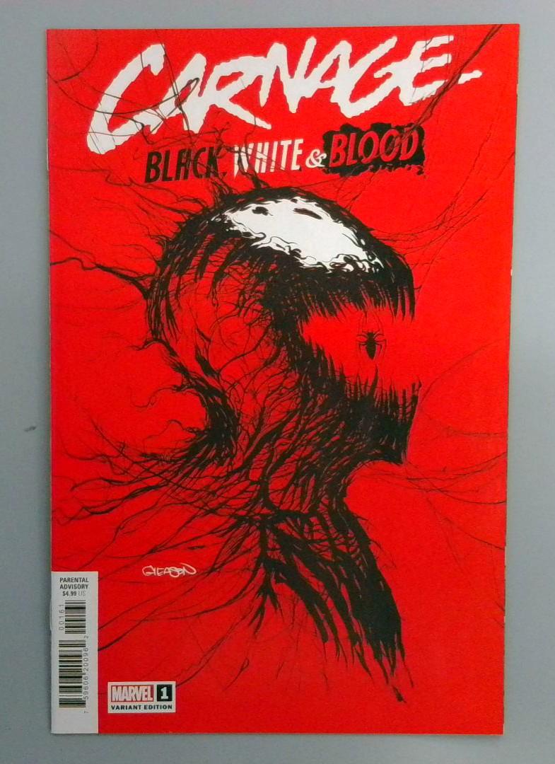 Carnage: Black, White & Blood #1d Webhead Cover Marvel 2021