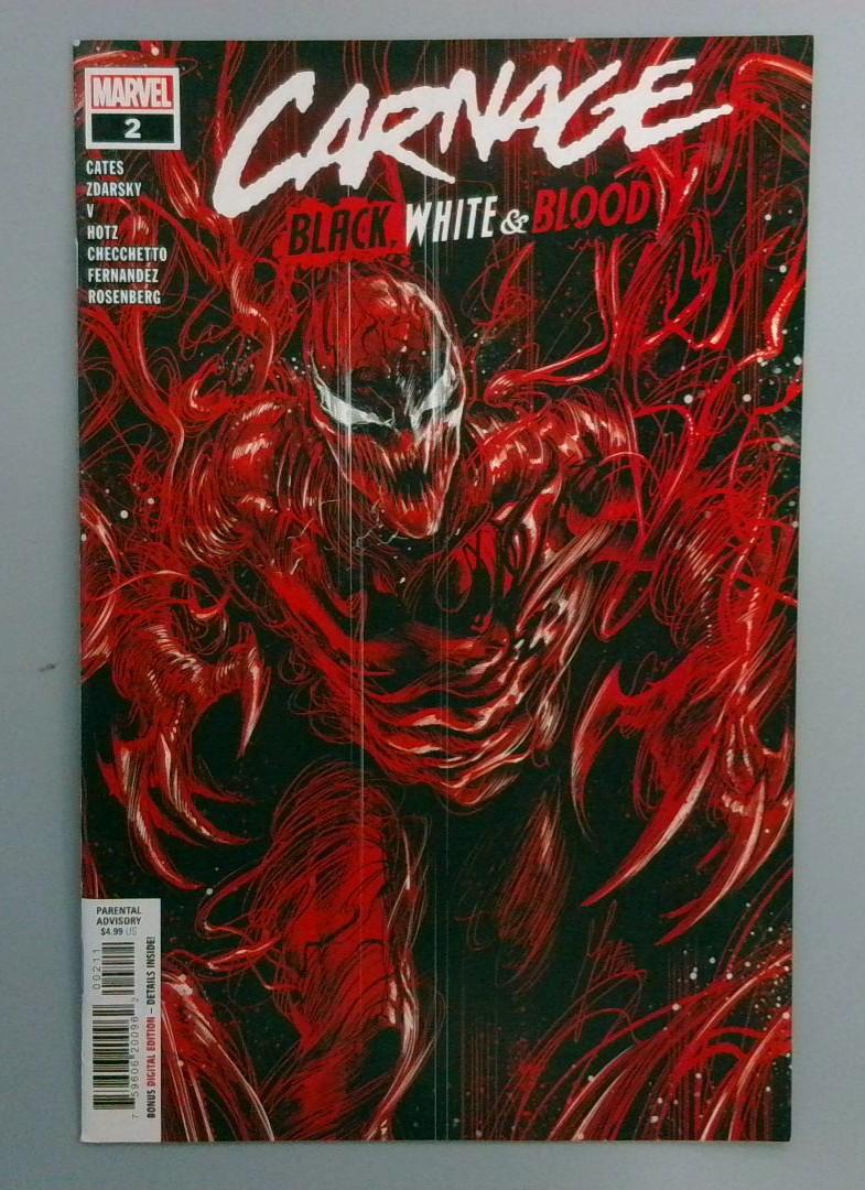 Carnage: Black, White & Blood #2 Marvel 2021