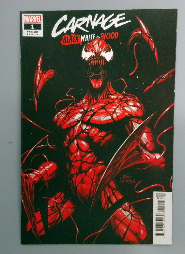 Carnage: Black, White & Blood #1b Marvel 2021