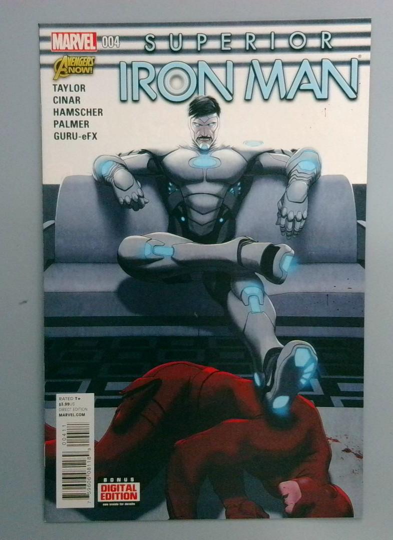 Superior Iron Man #4 Marvel 2015