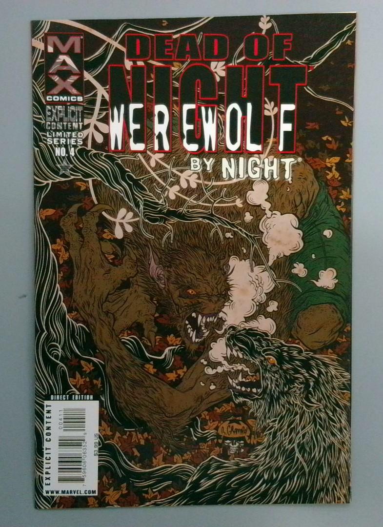 Dead of Night Werewolf by Night #1 MAX Comics 2009