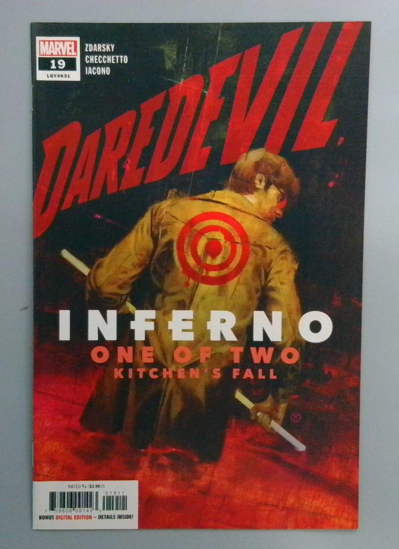 Daredevil #19 Inferno One of Two Kitchen's Fall Marvel 2020