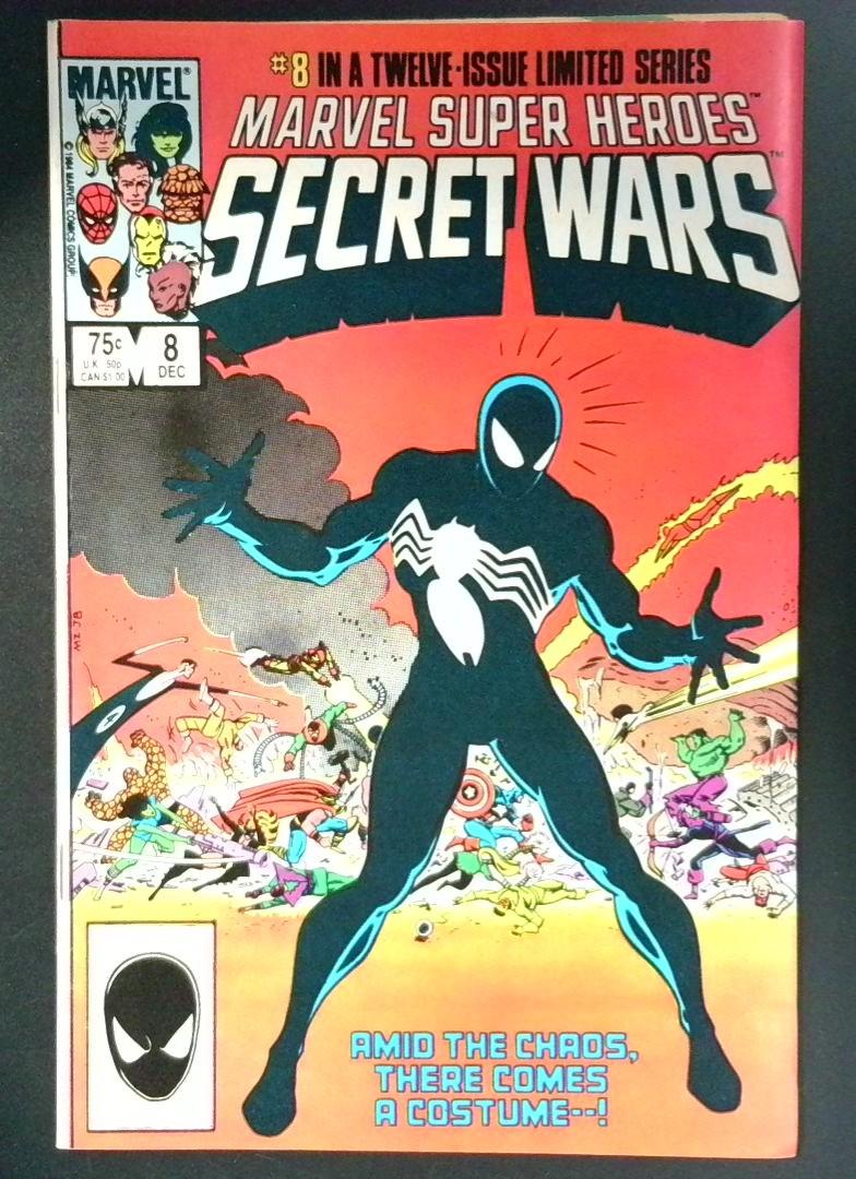Secret Wars #8 VG+ 1st Appearance Amazing Spider-Man Marvel 1884