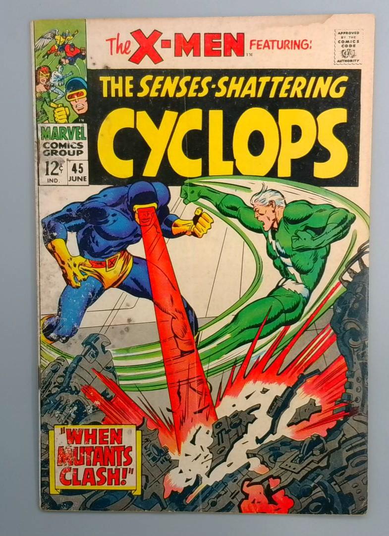 Uncanny X-Men #45 Avengers Crossover Story Marvel 1968