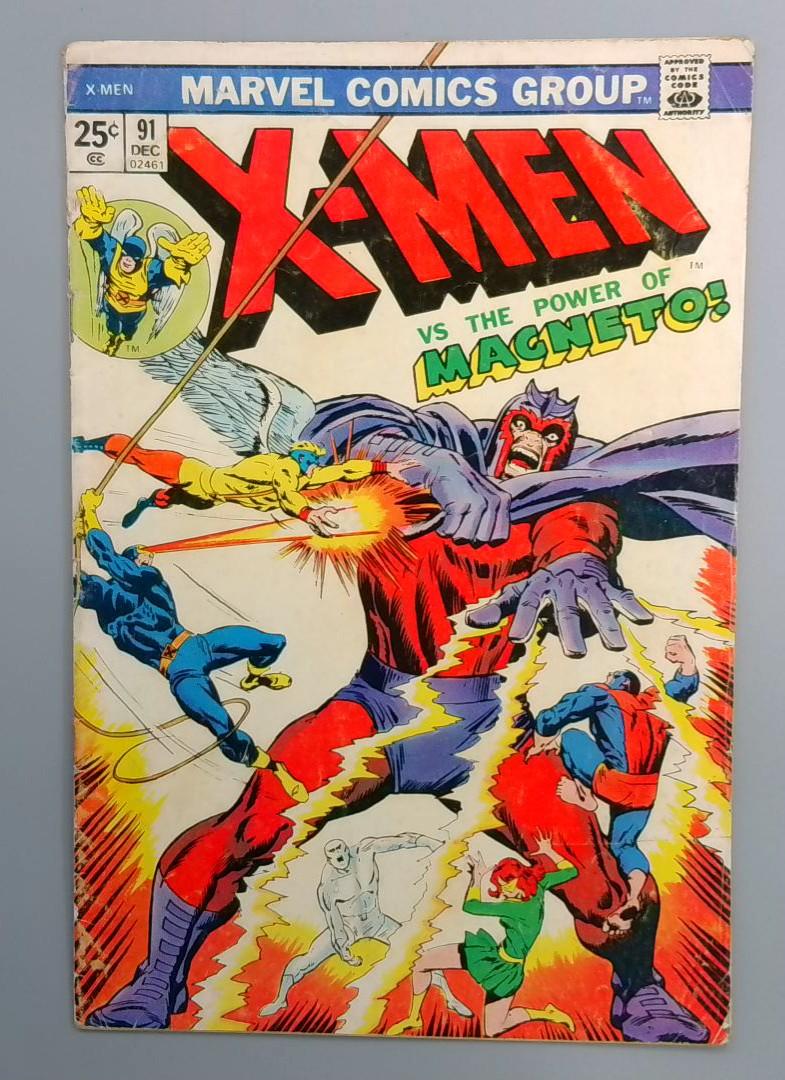 X-Men #91 VG- Reprint Issue Marvel 1974