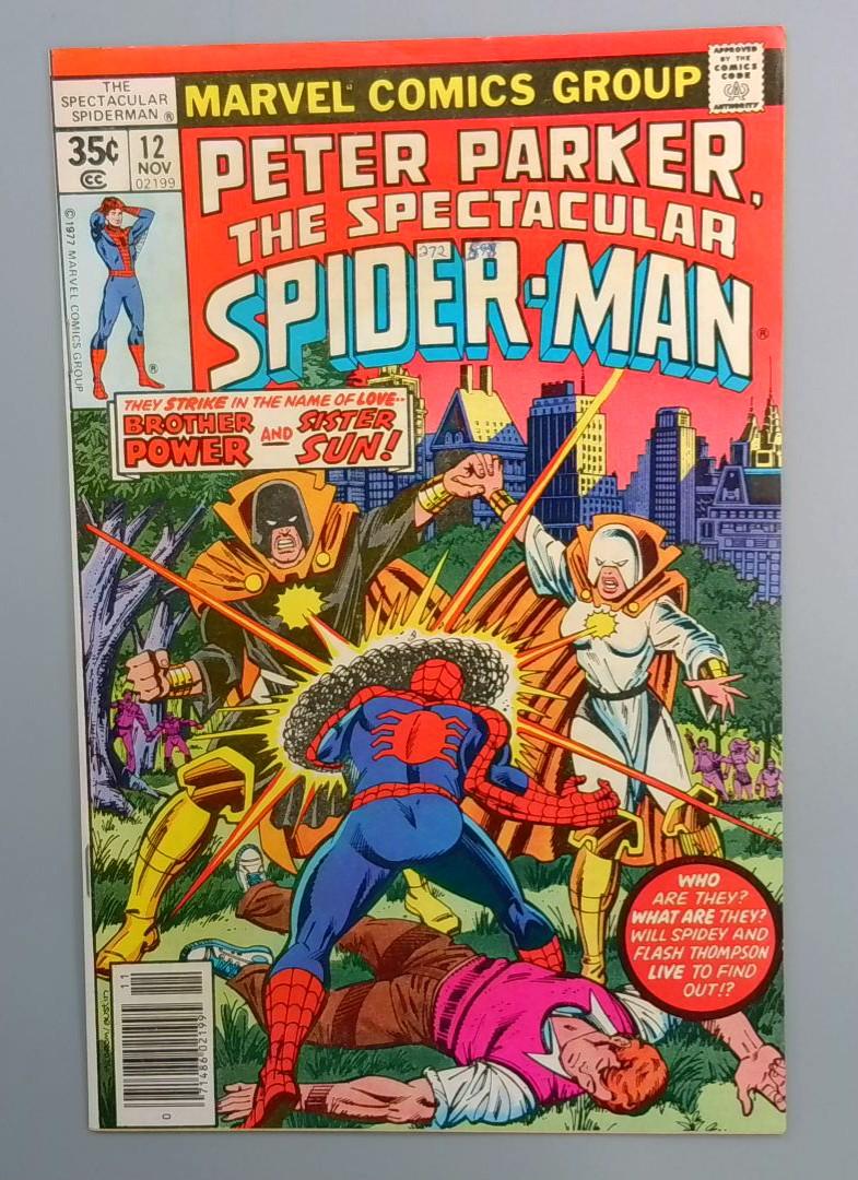 Spectacular Spider-Man #12 VF 1st Legion of Light Marvel 1978 