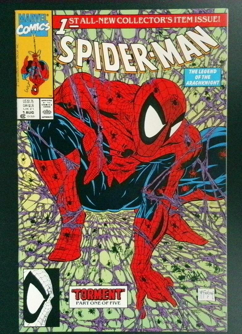 Spider-Man #1 NM Direct Edition Marvel 1990
