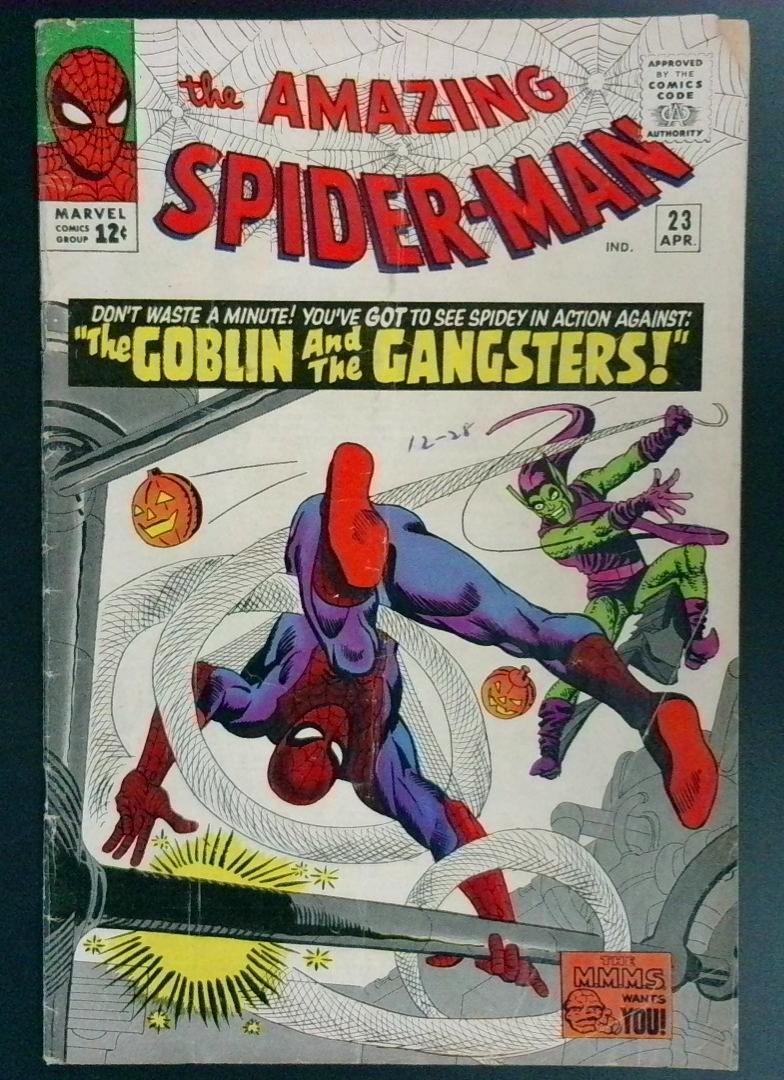 The Amazing Spider-Man #23 GD/VG 3rd Appearance of Green Goblin Marvel 1965