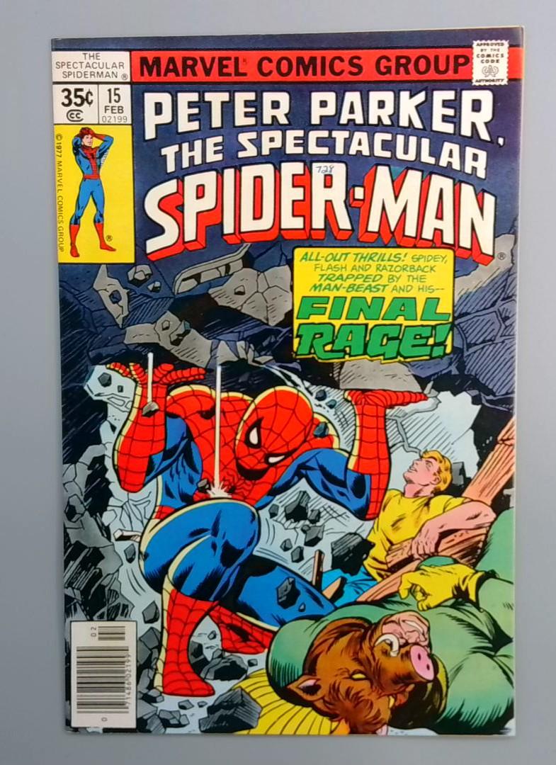 Spectacular Spider-Man #15 VF/NM Marvel 1978